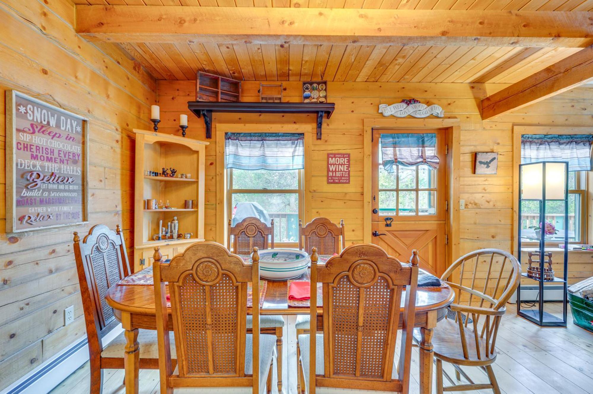Secluded Black Hawk Log Cabin With Fire Pit! Exterior photo