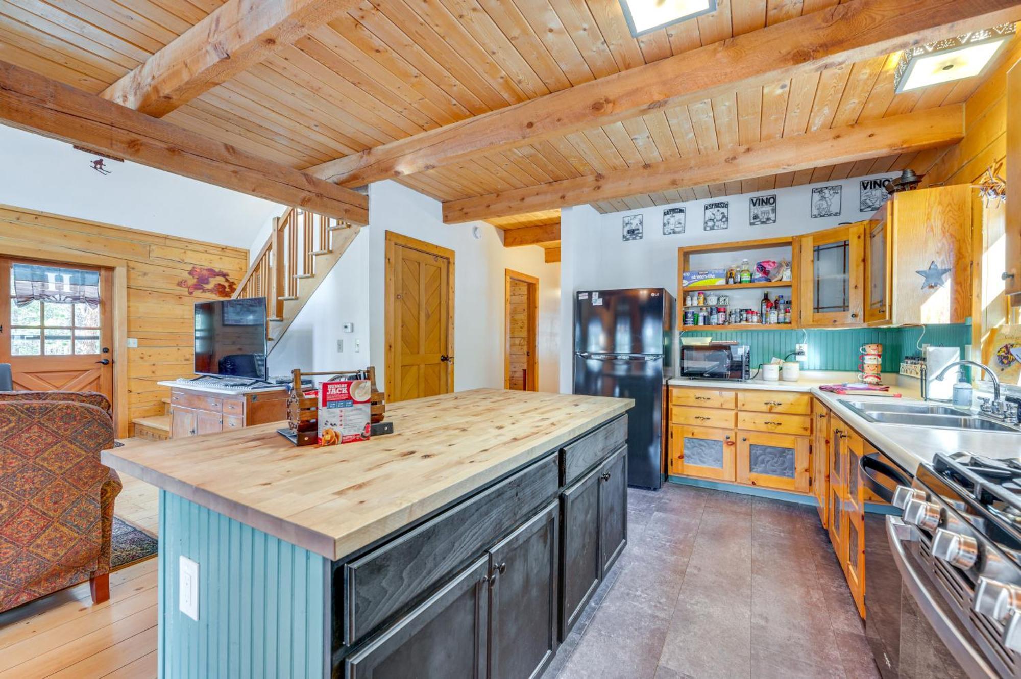 Secluded Black Hawk Log Cabin With Fire Pit! Exterior photo