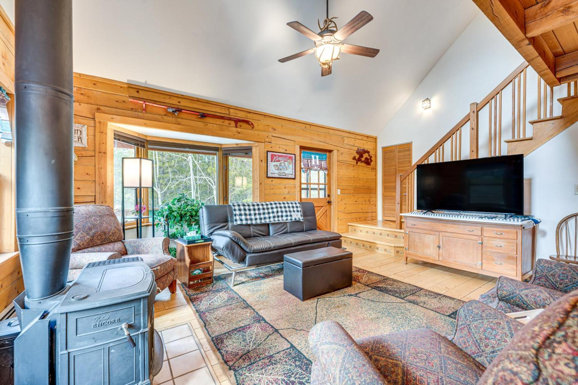 Secluded Black Hawk Log Cabin With Fire Pit! Exterior photo